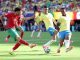 Brasil y Marruecos igualan en el debut Brasil y Marruecos igualan en el debut