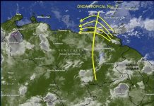 Onda tropical número 7 genera lluvias con actividad eléctrica en el la zona oeste Onda tropical número 7 genera lluvias con actividad eléctrica en el la zona oeste