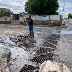 Cuadrillas de obreros se activaron en Los Cocos