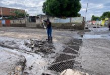 Cuadrillas de obreros se activaron en Los Cocos