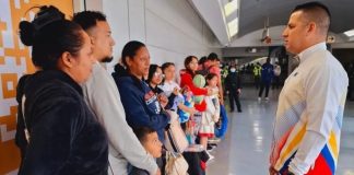 Llegan a Venezuela 158 migrantes en un vuelo de repatriación proveniente de México