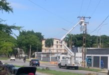 Estalló transformador y se cayó una guaya en el sector 9