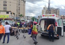 Dos heridos dejó accidente de tránsito en Av. 19 de Abril