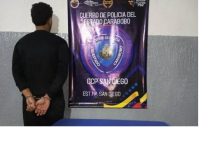 Policía aprehendió a un individuo por amenazar de muerte a su mujer