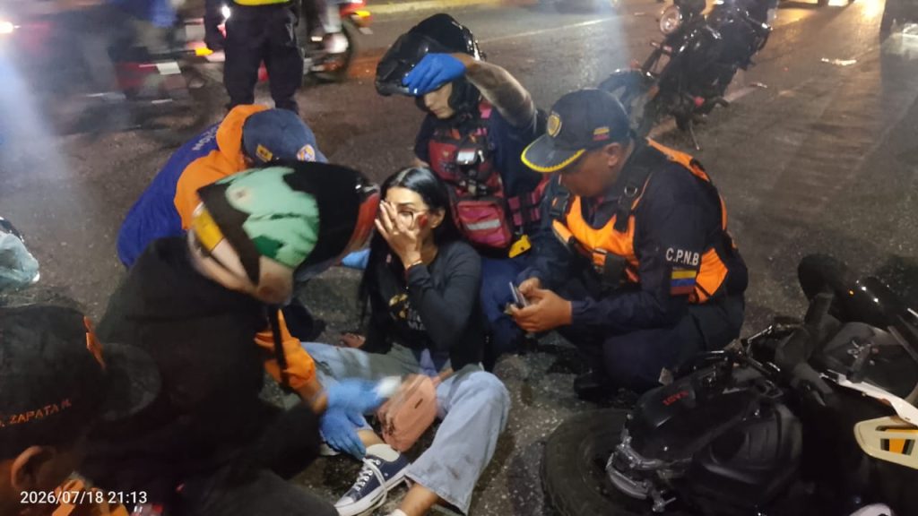 Seis heridos y daños materiales tras cuatro accidentes de tránsito elsiglo.com.ve