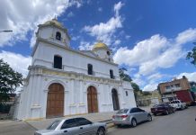 Avanzan trabajos de restauración de la iglesia San Luis Rey