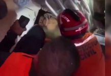 Mujer fue rescatada de entre los escombros en La Guaira