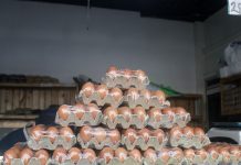 Ligera baja en el precio del cartón de huevos