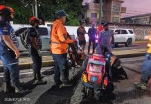 PC desplegó atención prehospitalaria en tres accidentes viales