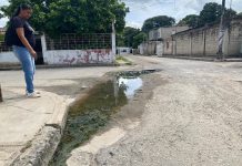 El asfalto que nunca llegó a Villeguita I