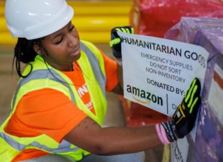 Amazon establecerá un puente aéreo para llevar ayuda humanitaria a Venezuela Amazon establecerá un puente aéreo para llevar ayuda humanitaria a Venezuela