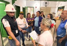 Autoridades inspeccionan infraestructuras educativas