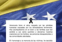 Delcy Rodríguez declara luto nacional por siete días en Venezuela tras doble terremoto